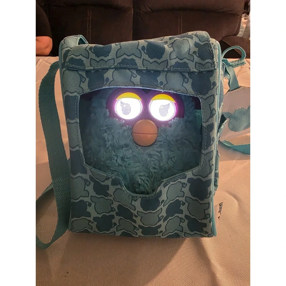 2012 Furby Lagoon Teal Purple - 2nd‎ Gen - Mind Of Its Own